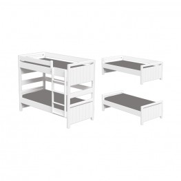 Casakids Icon Παιδική Κουκέτα Μασίφ Διαιρούμενη  110cm